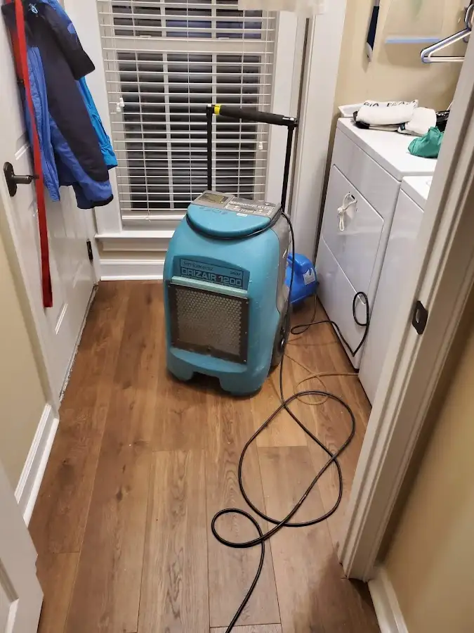 Commercial dehumidifier deployed for Flood Damage Cleanup in Picayune